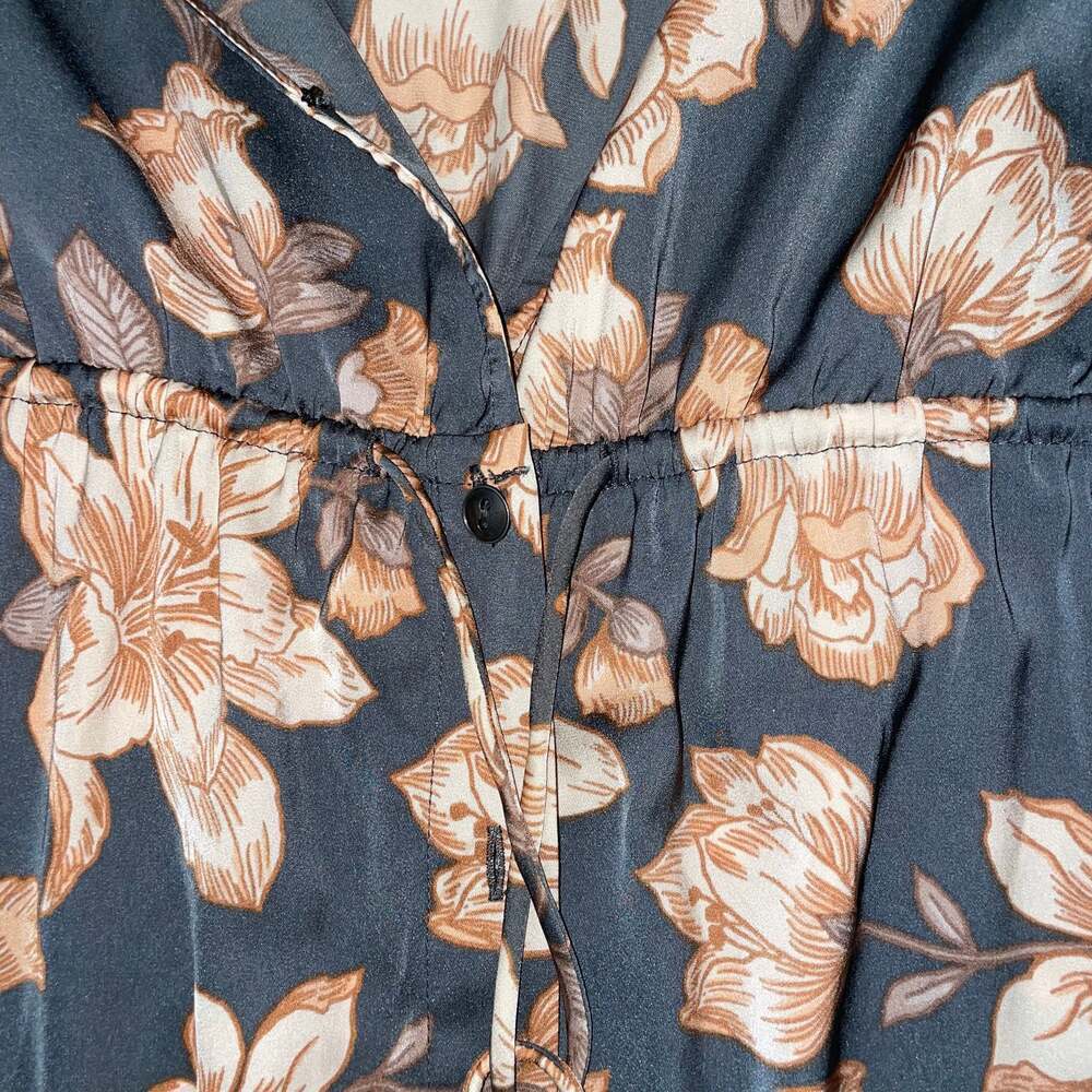 Saltwater Luxe Floral Flounced Midi Dress - Picture 2 of 4